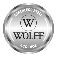 Faqueiro 101 Peças Berna Aço Inox Wolff Com Estojo De Madeira